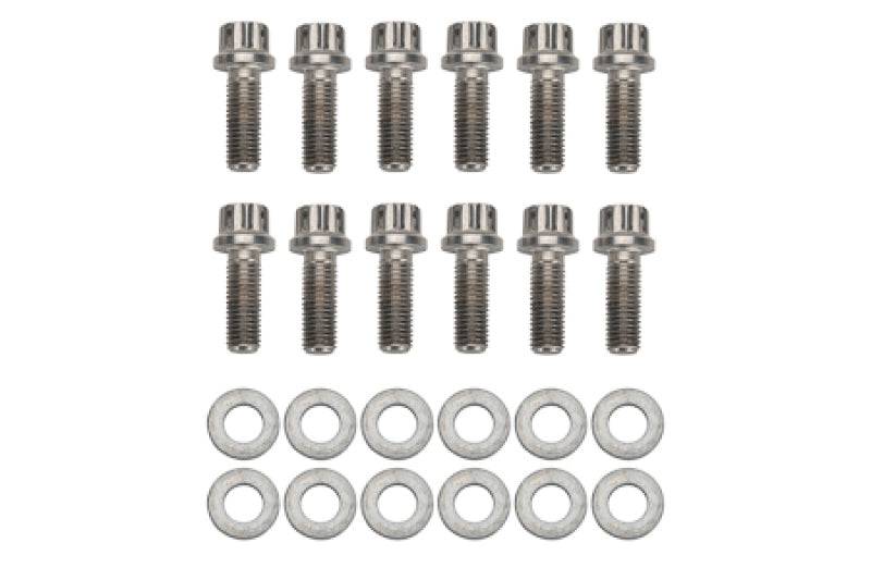 Wilwood Bolt Kit - Hat/Rotor 1/4-28x.75 12 Pt Stainless - Striker Modified