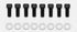 Wilwood Bolt Kit - Threaded Rotor to Hat 8 pk. - Striker Modified