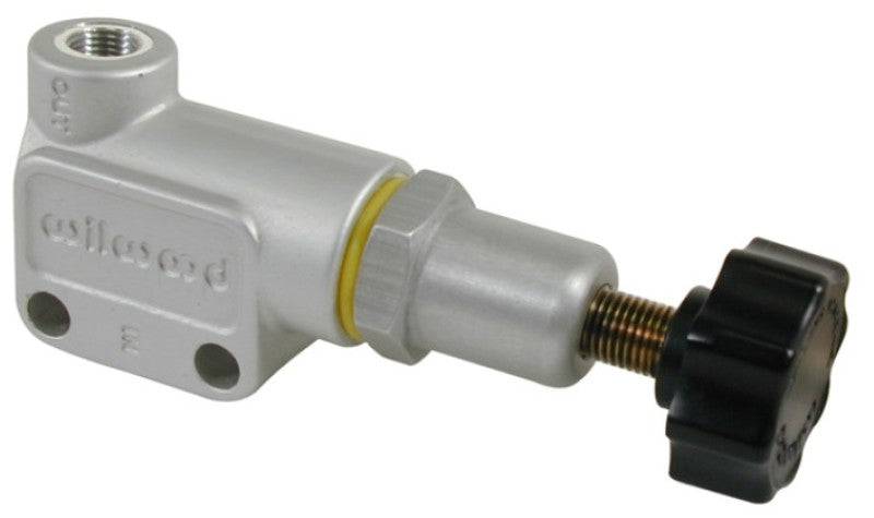 Wilwood Proportioning Valve - Knob Adjust M10x1 BBF Inlet & Outlet - Striker Modified