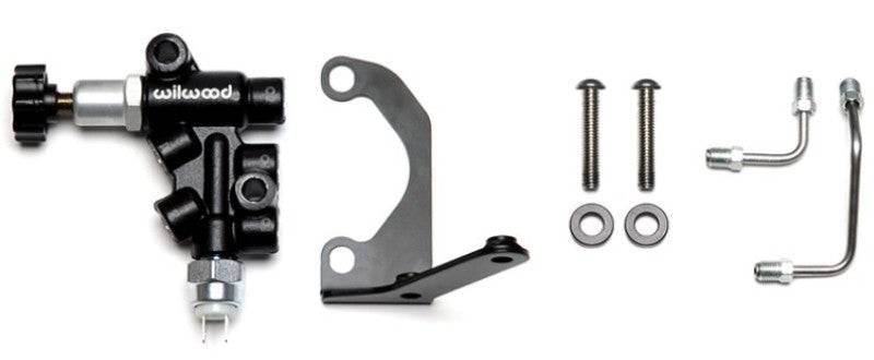 Wilwood Tandem Master Cylinder Mounting Bracket R/H Kit w/ Prop Valve - Striker Modified