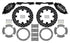 Wilwood 17-21 Can-Am X3RS Black 6-Piston Front Kit 11.25in - Drilled Rotors - Striker Modified