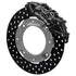 Wilwood 17-21 Can-Am X3RS Black 6-Piston Front Kit 11.25in - Drilled Rotors - Striker Modified