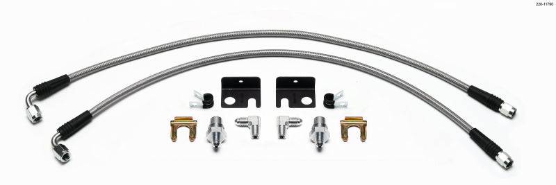 Wilwood Flexline Kit 01-Up Honda Fit - Striker Modified
