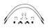 Wilwood Flexline Kit 25 inch 3/8-24 to 90 Degree - Striker Modified