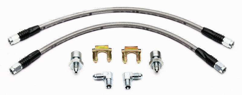 Wilwood Flexline Kit 64-72 Most GM w/ DLS Forged Dynalite or SL6 Front Caliper - Striker Modified