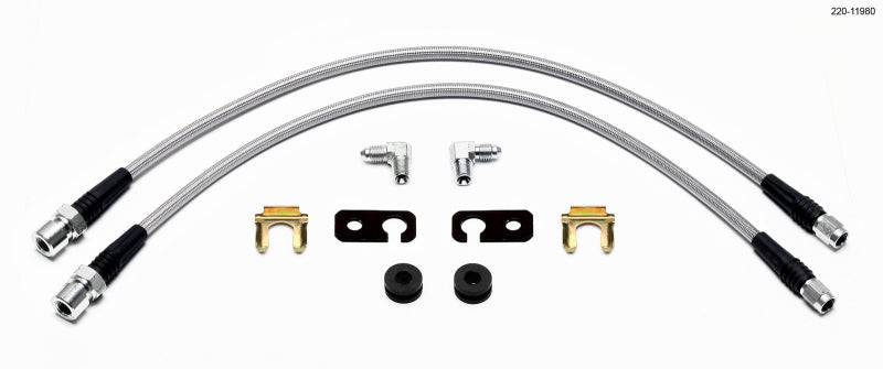 Wilwood Flexline Kit Civic 2006-up Front - Striker Modified