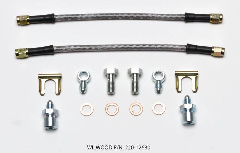 Wilwood Flexline Kit D52 Caliper 10in w/ Banjo 10mm -3/8-24 Chassis - Striker Modified