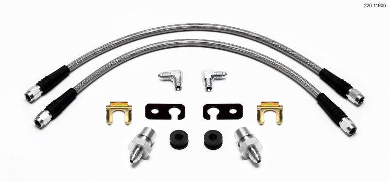 Wilwood Flexline Kit Front Fiesta - Striker Modified