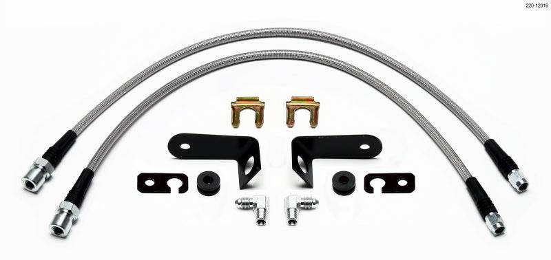 Wilwood Flexline Kit Honda CRZ 2011-up Front - Striker Modified