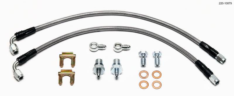 Wilwood Flexline Kit Rear Mini Cooper w/ Combination Parking Brake Caliper - Striker Modified
