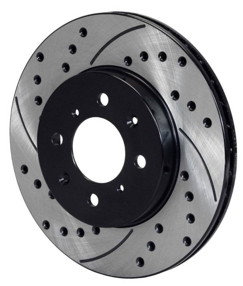 Wilwood Rotor-.68in Offset-SRP-BLK-Drill-LH 10.32 x .83 - 4 x 3.93 - Striker Modified