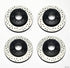 Wilwood Rotor Kit Front/Rear-Drilled 65-82 Corvette C2/C3 (1Pc Rotors) - Striker Modified