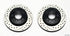 Wilwood Rotor Kit Rear-Drilled 65-82 Corvette C2/C3 (1Pc Rotors) - Striker Modified