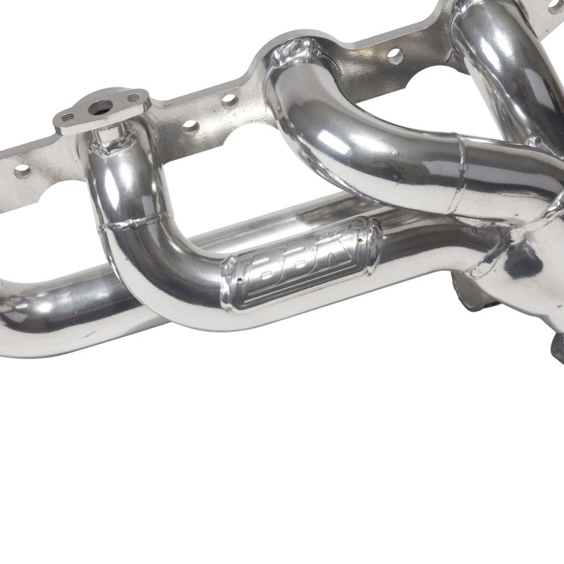BBK 99-04 GM Truck SUV 4.8 5.3 Shorty Tuned Length Exhaust Headers - 1-3/4 Silver Ceramic - Striker Modified