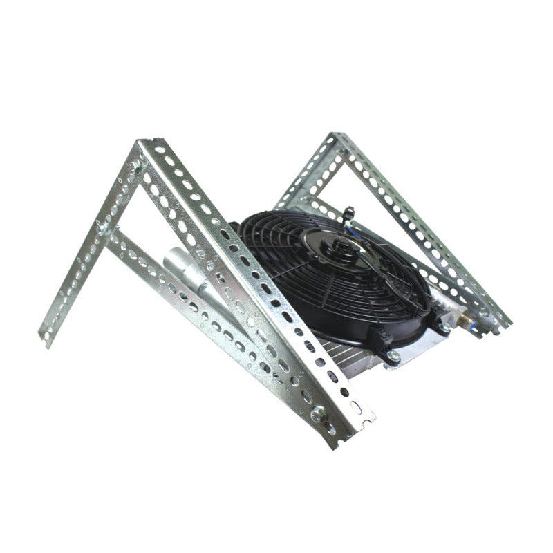 BD Diesel Xtruded Trans Oil Cooler - 1/2 inch Cooler Lines - Striker Modified