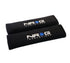 NRG Seat Belt Pads 2.7in. W x 11in. L (Black) Short - 2pc - Striker Modified