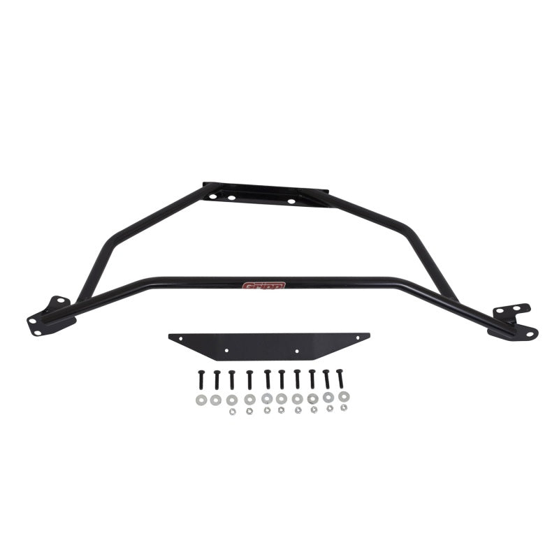 BBK 94-04 Mustang V6 GT Tubular Strut Tower Brace - Black Powdercoat Finish - Striker Modified