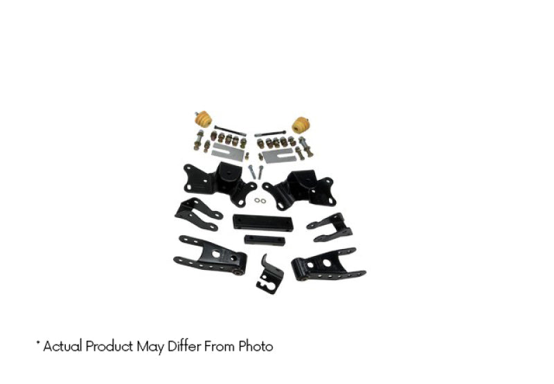 Belltech 09-13 Dodge Ram 1500 Std Cab Lowering Kit w/ND II Shocks - 2in F/4in R Drop - Striker Modified
