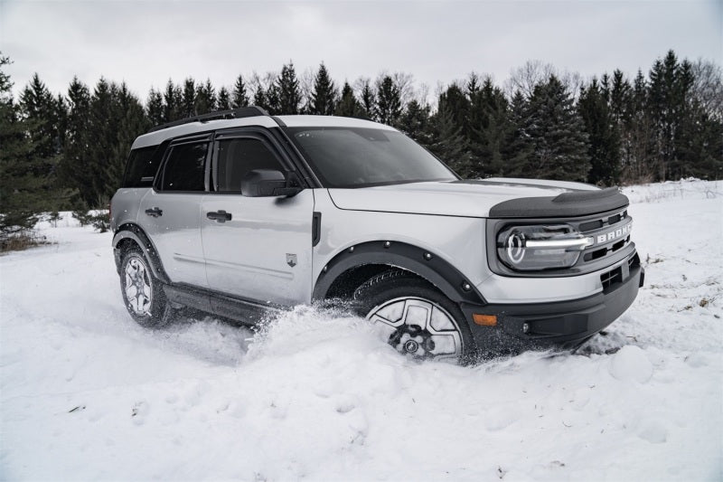 AVS 2021 Ford Bronco Sport Ventvisor Outside Mount Window Deflectors 4pc - Smoke - Striker Modified
