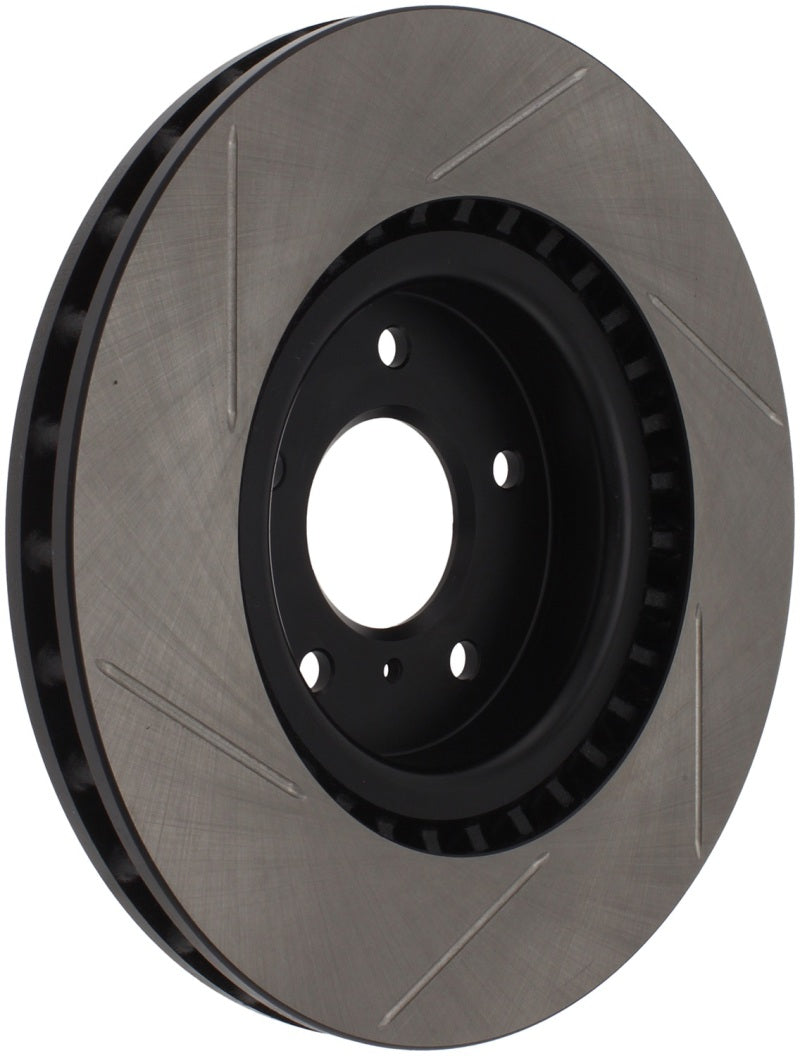 StopTech Power Slot 03-07 350z/ 03-04 G35 w/ Brembo SportStop Slotted Front Left Rotor - Striker Modified