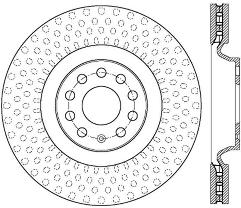 StopTech Slotted Sport Brake Rotor - Striker Modified