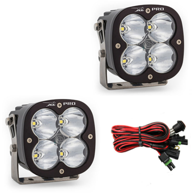 Baja Designs XL Pro Series High Speed Spot Pattern Pair LED Light Pods - Striker Modified