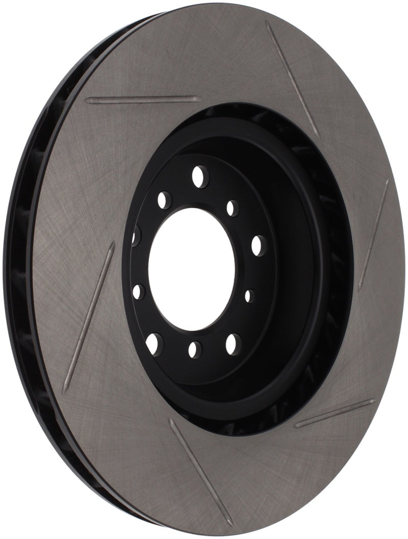StopTech Power Slot BMW (E46) Front Right Slotted Rotor - Striker Modified