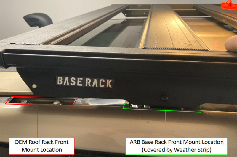 ARB Base Rack Mount Kit - Use w/ BASE Rack 1770030 - Striker Modified