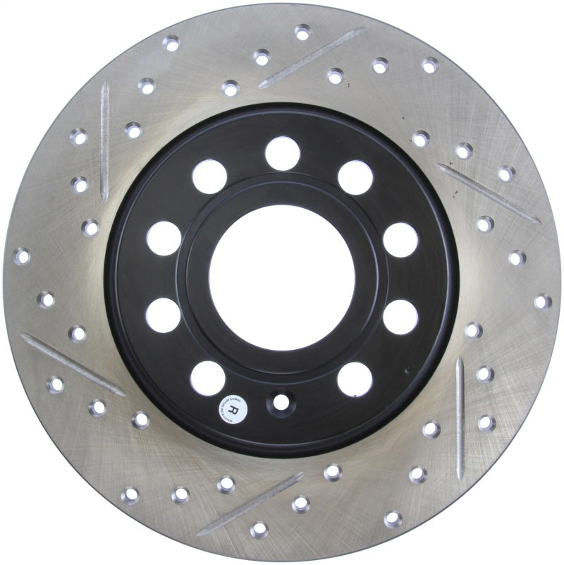 StopTech Slotted & Drilled Sport Brake Rotor - Striker Modified