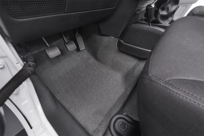 BedRug 07-16 Jeep JK Unlimited 4Dr Front 4pc BedTred Floor Kit (Incl Heat Shields) - Striker Modified