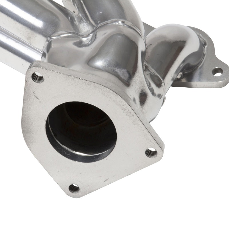 BBK 99-04 GM Truck SUV 4.8 5.3 Shorty Tuned Length Exhaust Headers - 1-3/4 Silver Ceramic - Striker Modified