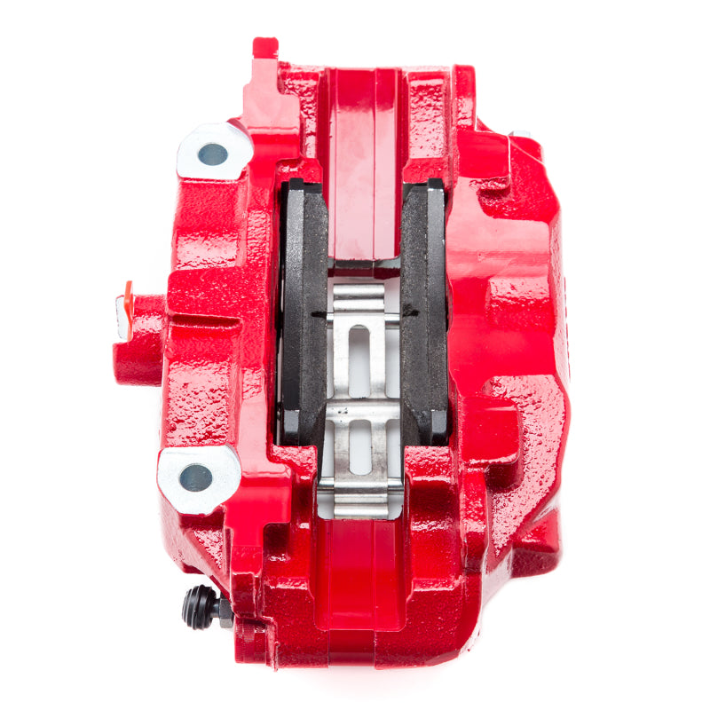 Alcon 2007+ Jeep JK-JL 330x22mm Rotors 4-Piston Red Calipers Rear Brake Kit (Includes Brake Lines) - Striker Modified