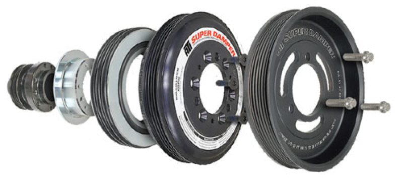 ATI Damper - 7.525in - Alum - 4 & 3 Grv - GM L86 6.2 V8 - Striker Modified