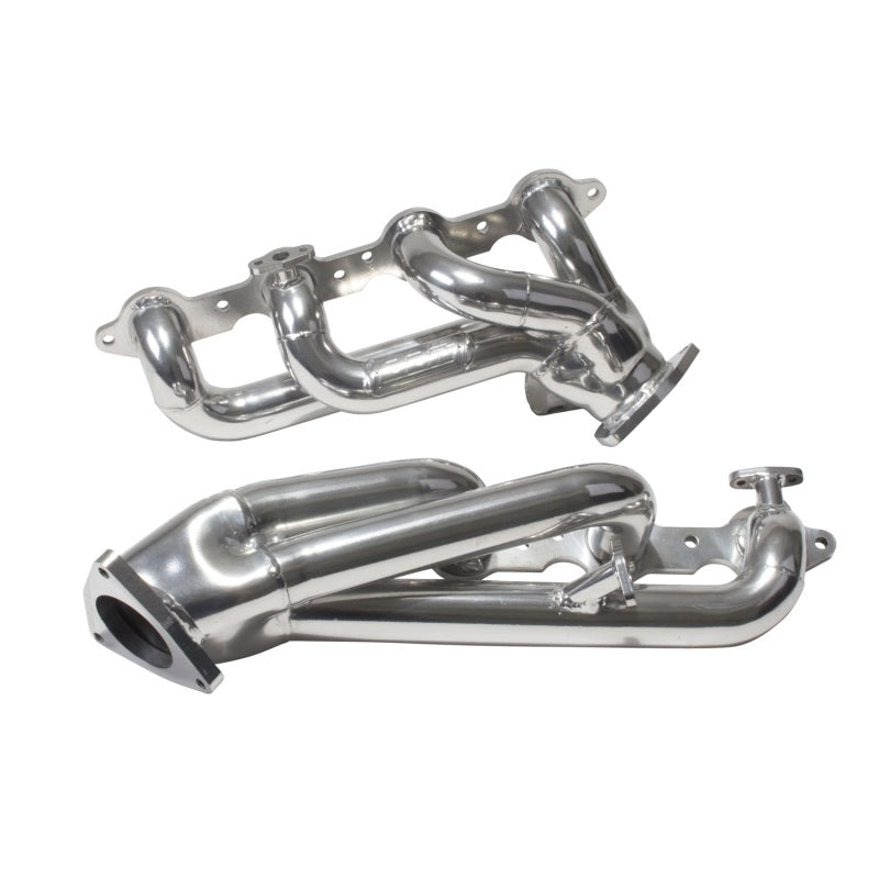 BBK 99-04 GM Truck SUV 4.8 5.3 Shorty Tuned Length Exhaust Headers - 1-3/4 Silver Ceramic - Striker Modified