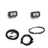 Baja Designs Jeep JL LED Light Kit Reverse Kit w/ Upfitter Dual S2 Sport w/C - Striker Modified