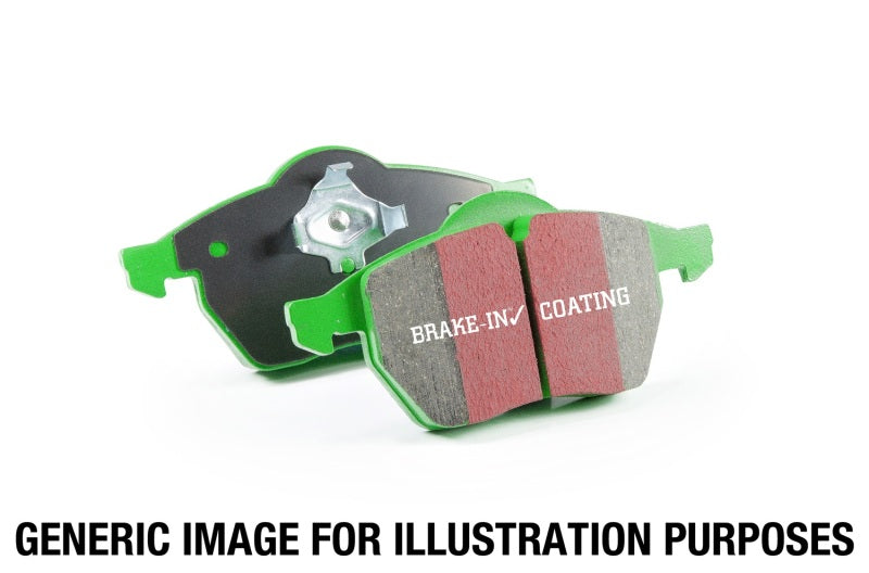 EBC 02 Chevrolet Avalanche 8.1 (2500) Greenstuff Front Brake Pads - Striker Modified