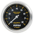 Autometer Marine Carbon Fiber 3-3/8in 8k RPM Tachometer - Striker Modified