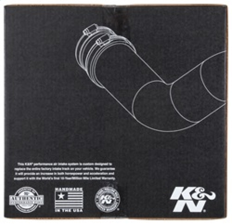 K&N 2015 Ford Mustang 3.7L V6 Performance Intake Kit - Striker Modified