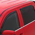 AVS 98-18 Lincoln Navigator Ventvisor In-Channel Front & Rear Window Deflectors 4pc - Smoke - Striker Modified
