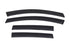 AVS 13-18 Ford C-Max Ventvisor Outside Mount Window Deflectors 4pc - Smoke - Striker Modified