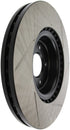 StopTech Power Slot 12 Audi A6 Quattro/11-12 A7 Quattro / 07/11-13 S4 Front Right Slotted Rotor - Striker Modified