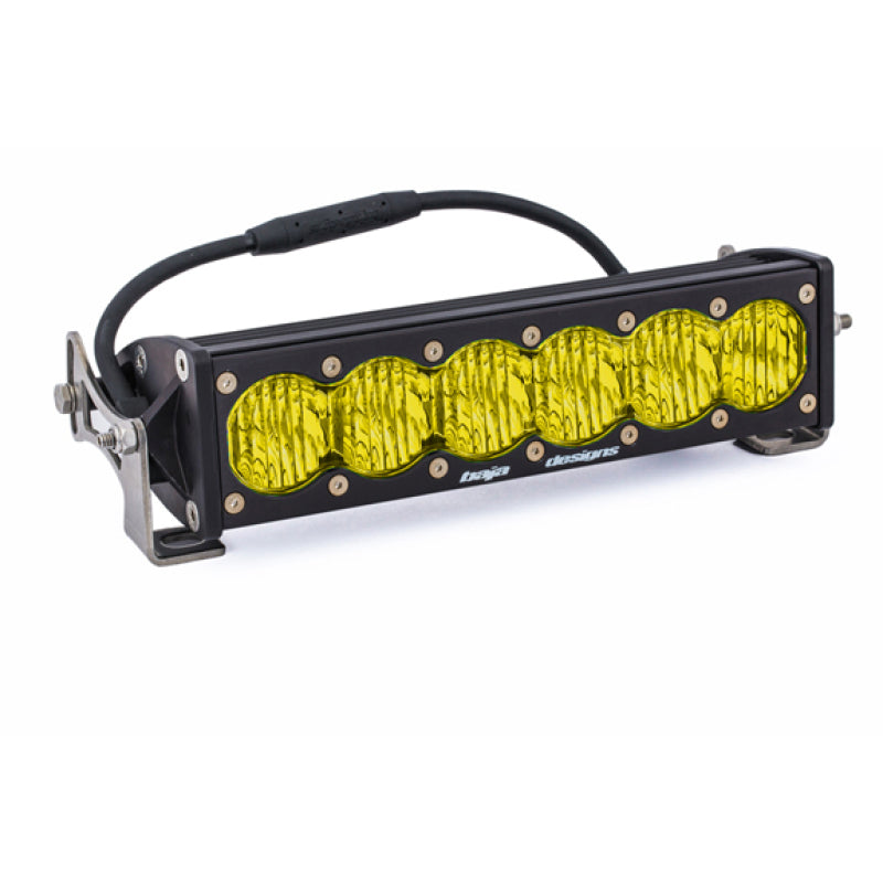 Baja Designs OnX6 Wide Driving 10in LED Light Bar - Amber - Striker Modified