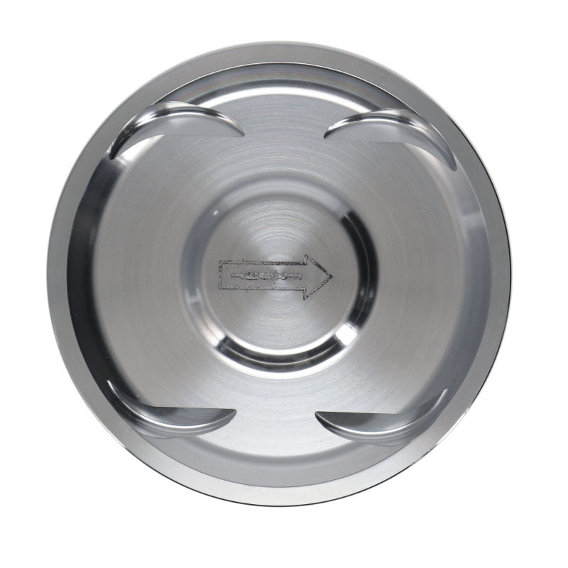 Manley 04+ Subaru WRX STi (EJ257) STD Stroke 100mm +.5mm Bore 8.5:1 Dish Piston Set with Rings - Striker Modified