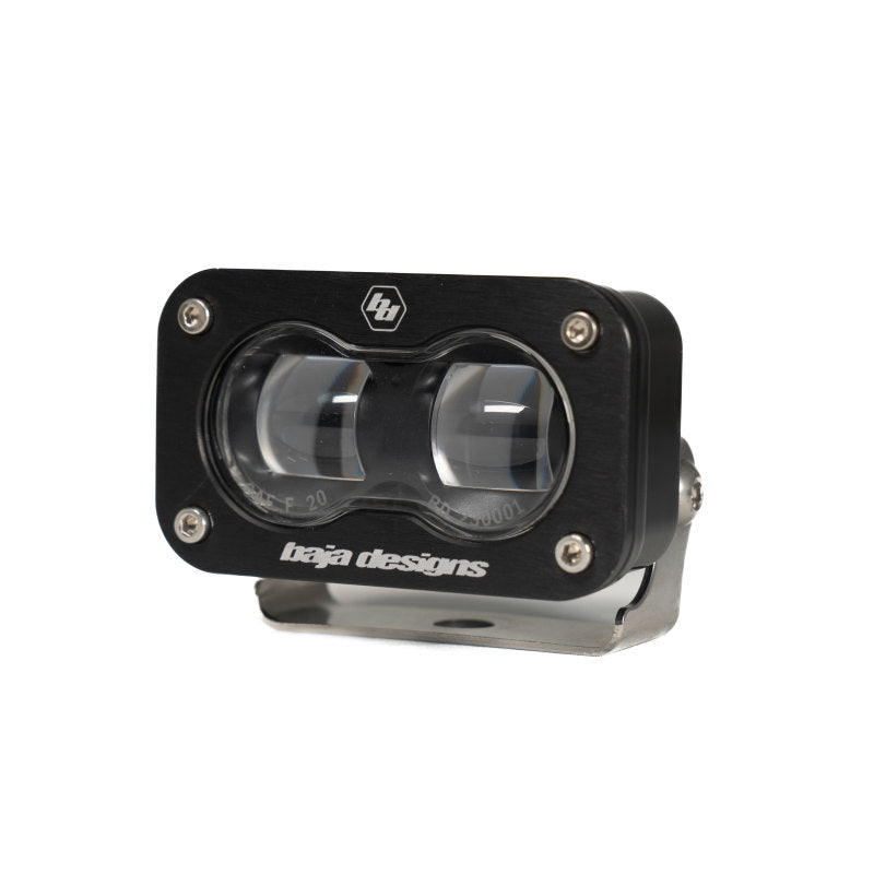 Baja Designs 21-22 Ford F-150 Raptor S2 SAE Dual Fog Pocket Light Kit - Clear - Striker Modified