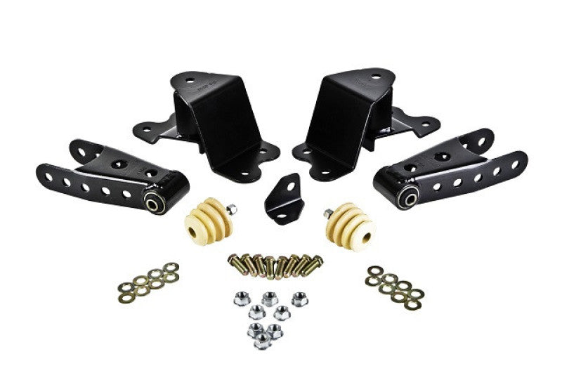 Belltech SHACKLE AND HANGER KIT 88-98 C-1500/2500 STD CAB - Striker Modified