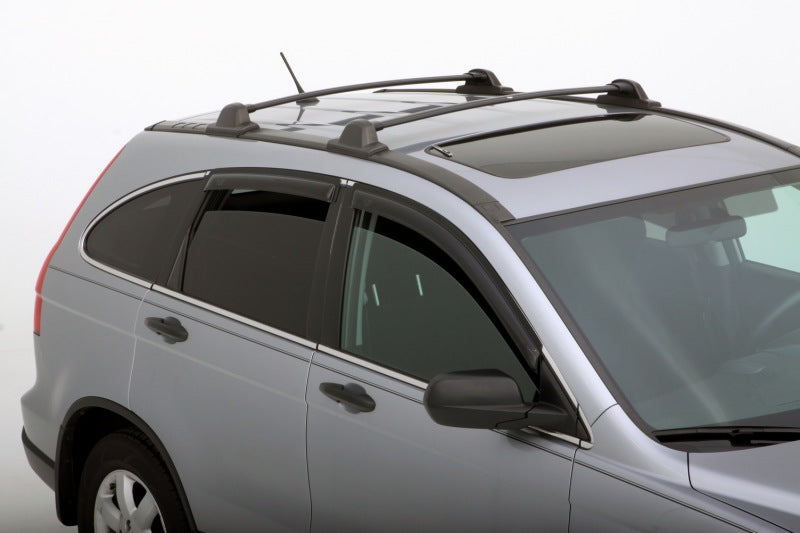 AVS 07-11 Honda CR-V Ventvisor Outside Mount Window Deflectors 4pc - Smoke - Striker Modified