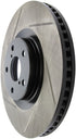 StopTech 11-14 Lexus GS300/350/400/430 (Will Not Fit F Sport) Slotted Sport Front Right Brake Rotor - Striker Modified