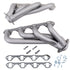 BBK 79-93 Mustang 351 Swap Shorty Unequal Length Exhaust Headers - 1-5/8 Titanium Ceramic - Striker Modified