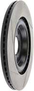 StopTech Power Slot 12-13 Audi A6 Quattro/11-12 A7 Quattro / 10-13 S4 Rear Left Slotted Rotor - Striker Modified