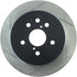 StopTech Power Slot 06-09 Lexus GS Series / 06-10 IS350 Rear Right Slotted Rotor - Striker Modified